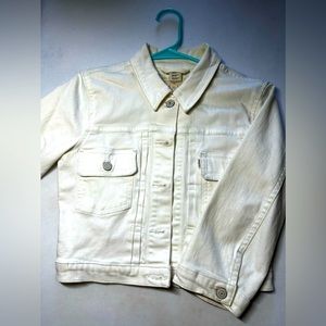 White Stylish Jean Jacket